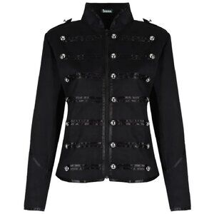 Women's Steampunk Military Punk Parade Jacket